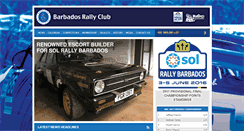 Desktop Screenshot of barbadosrallyclub.com